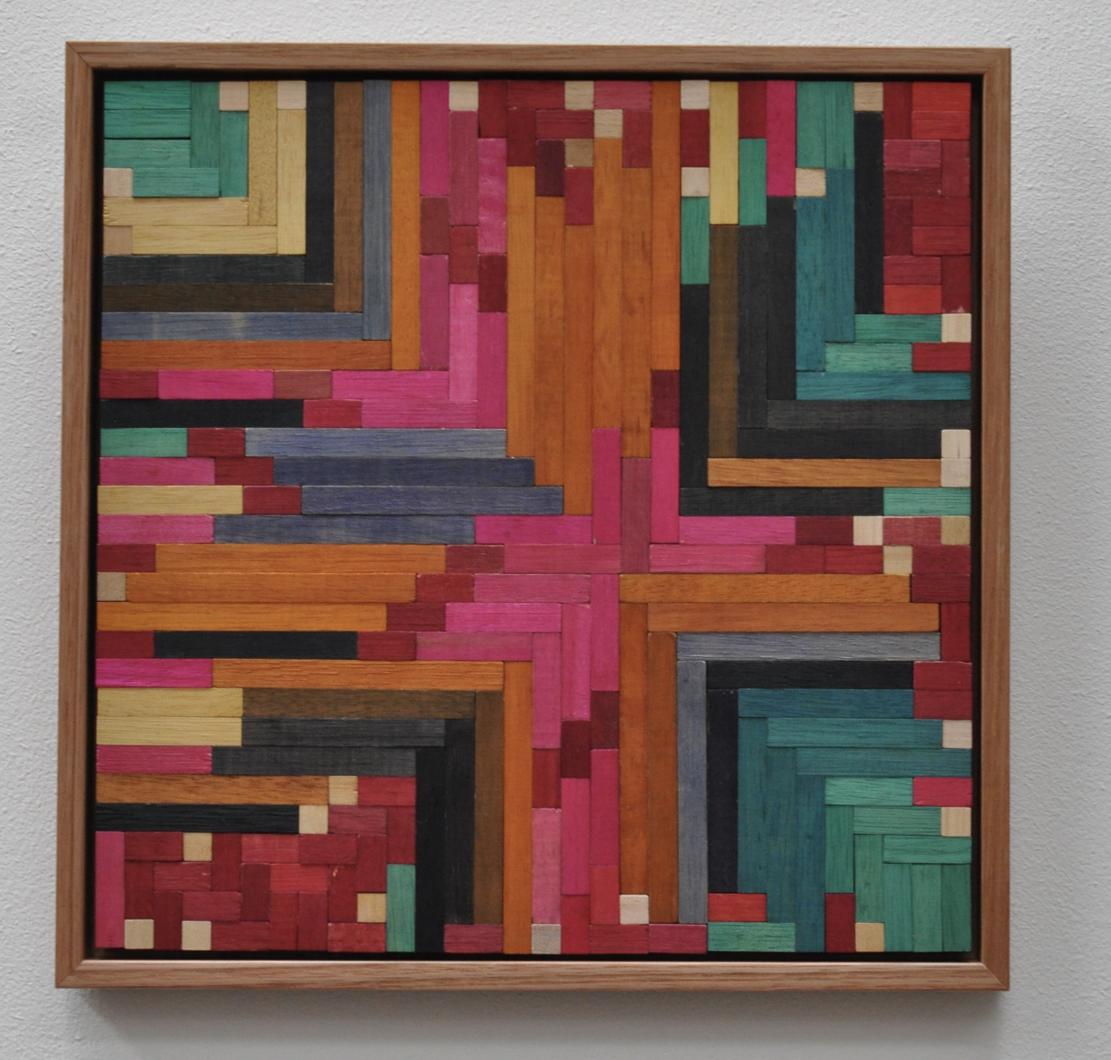 Colour Field 11, Framed wall work by Samantha Arnull